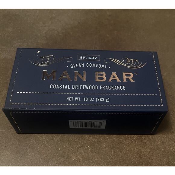 San Francisco Soap Company Coastal Driftwood Fragrance Man Bar – Clean Comfort - Picture 2 of 3